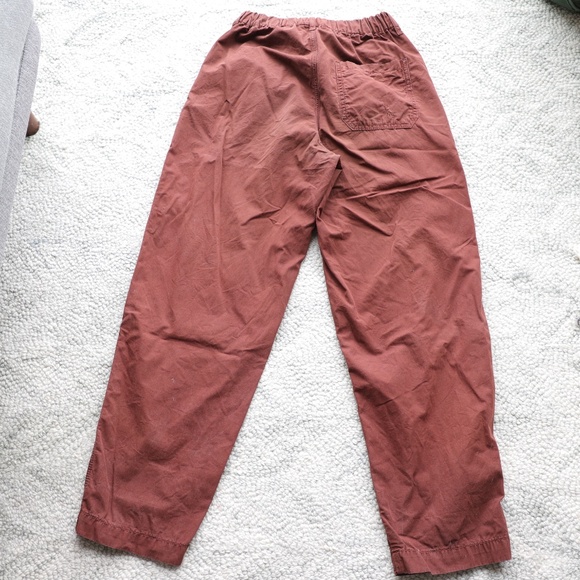 Rust Colored Cotton Pants - Picture 3 of 6